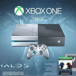 Xbox One 1TB Console - Limited Edition Halo 5: Guardians Bundle